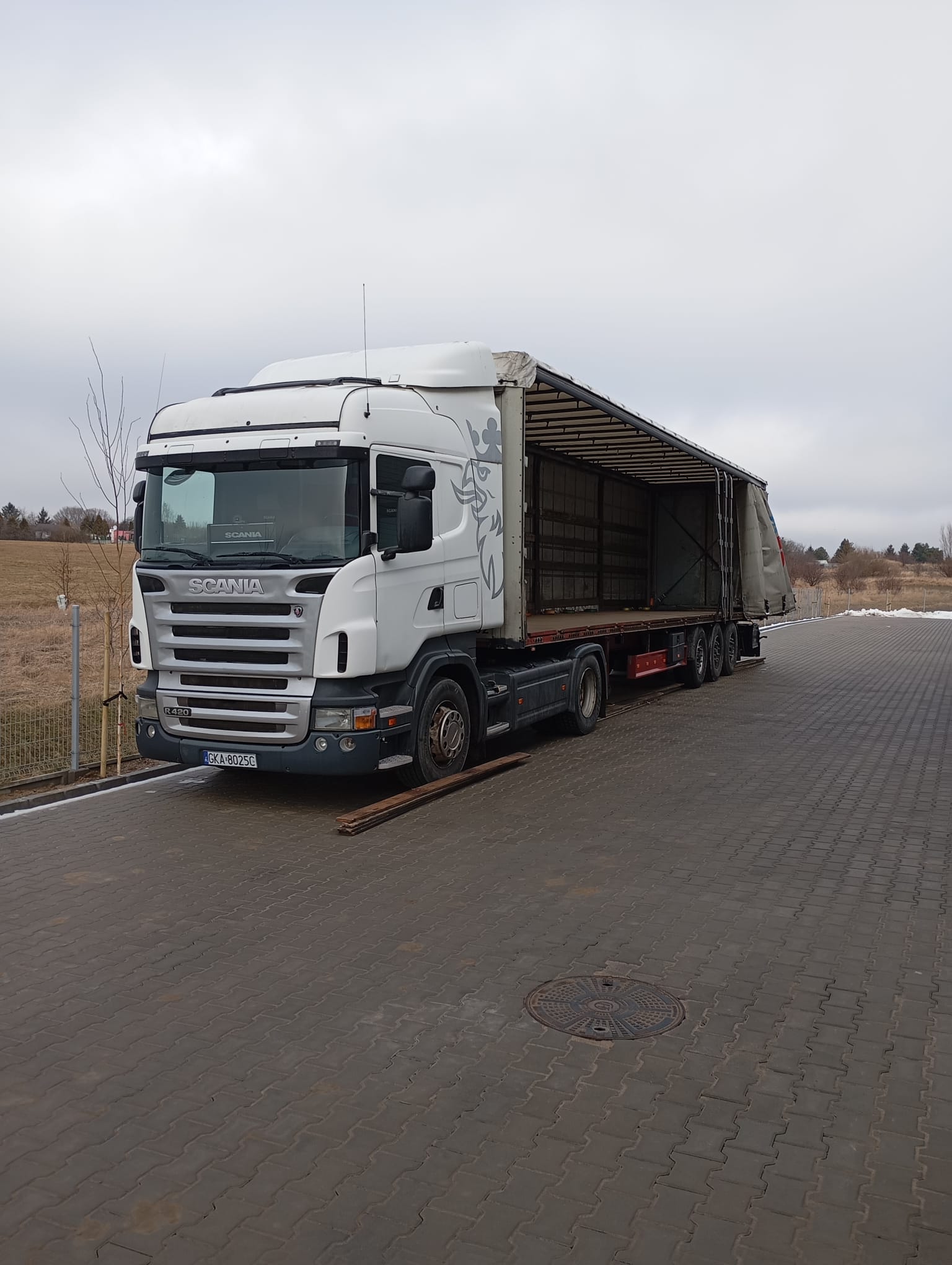 Scania Plandeka