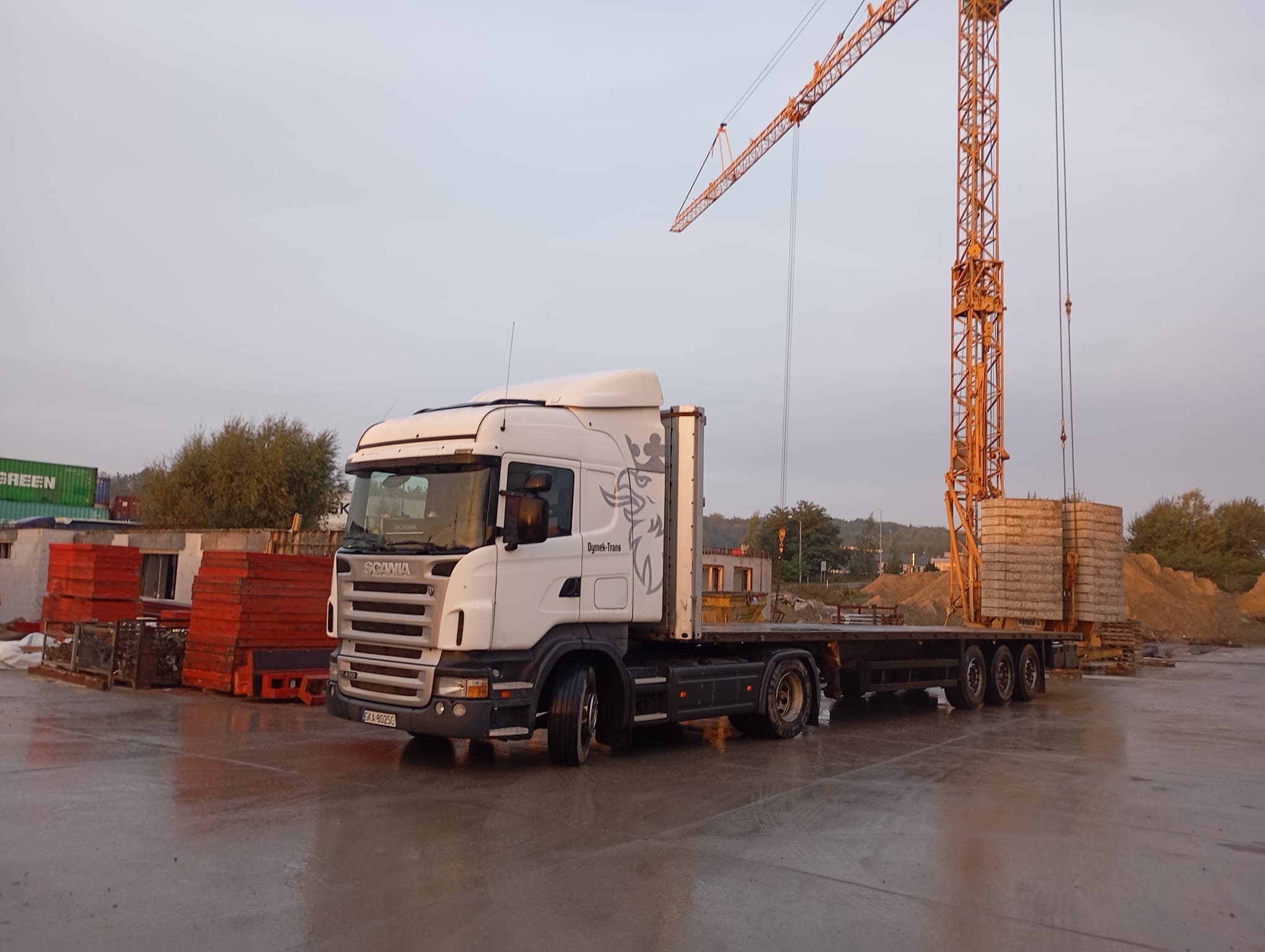 Scania naczepa